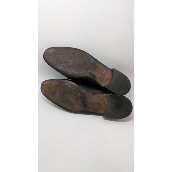 Bally Black Leather Tassel Fringe Loafer - Picture 6 of 9